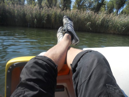 Boot Fahren Alte Donau 